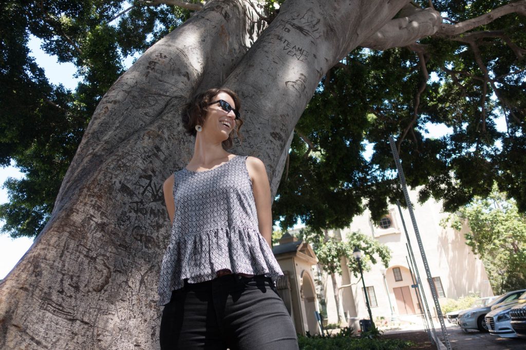 Peplum top pattern — In the Folds